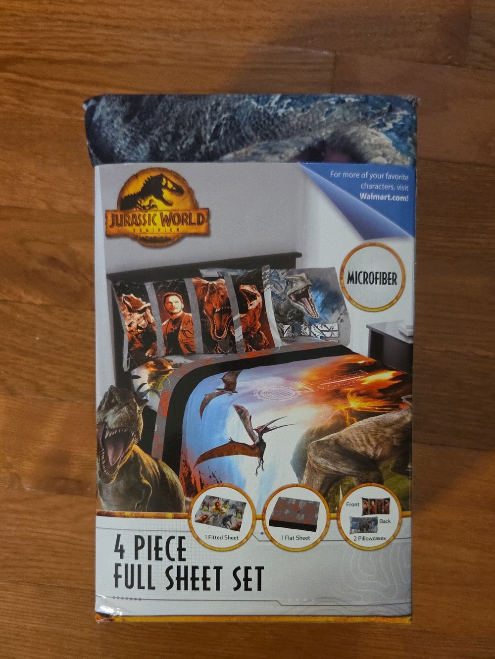 NWT Jurassic World Full Sheet Set - Multicolor